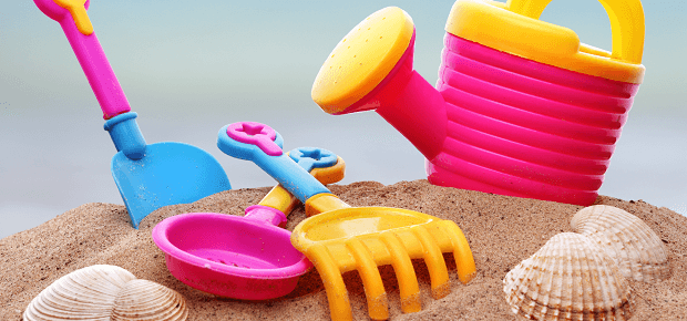 Letné plážové hračky na pieskovisko